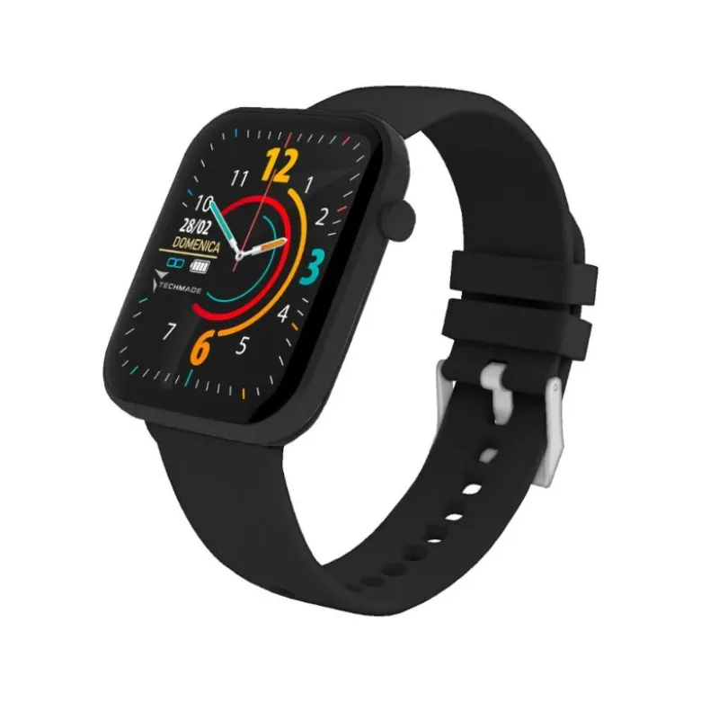 Techmade Have Smartwatch Con Frame In Alluminio 1,68 Full Black