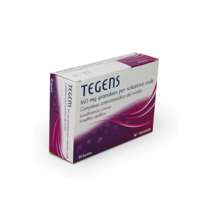 Tegens fragilità capillare 20 bustine soluzione orale granulato 160mg