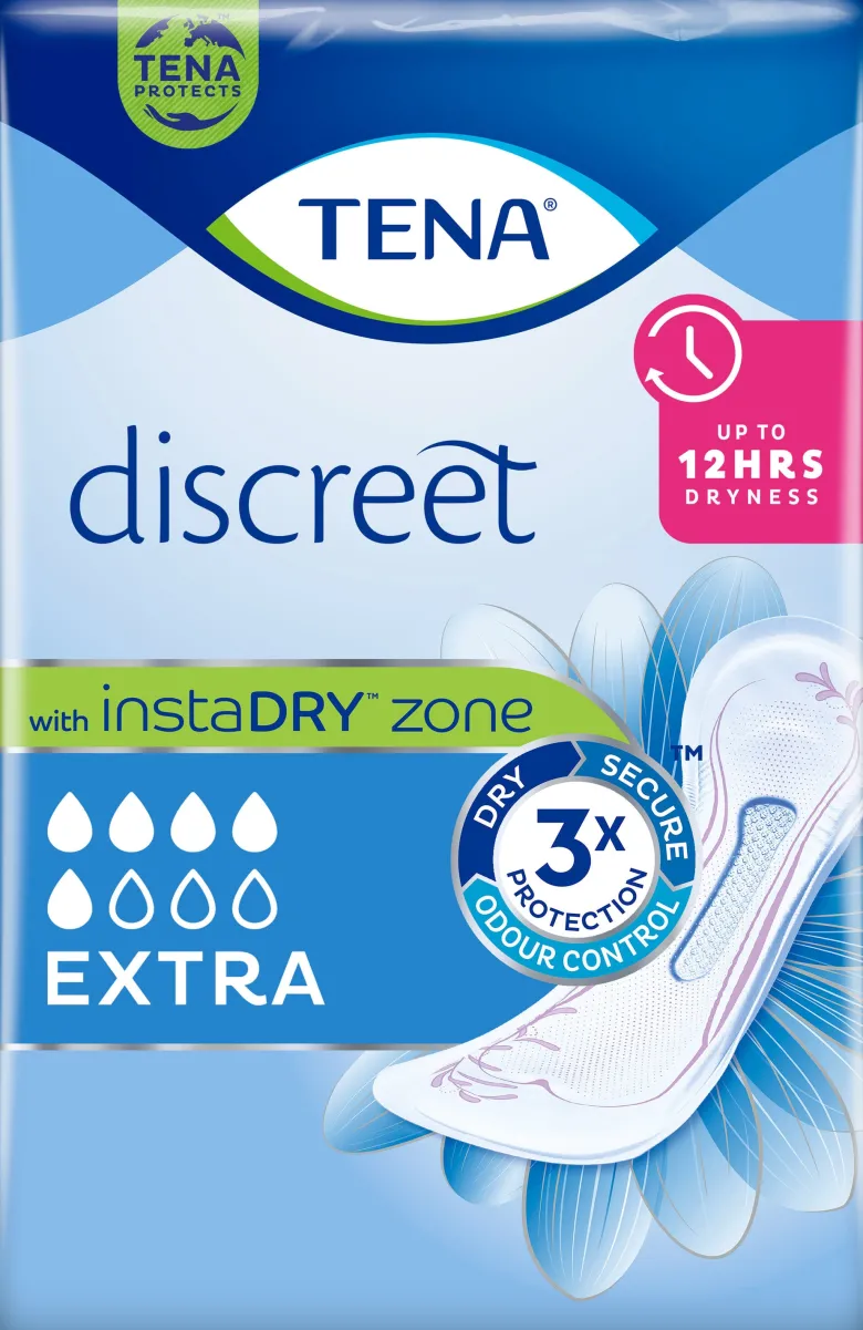 Tena Discreet Extra assorbente per perdite urinarie 10 pezzi