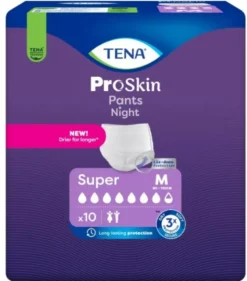 Tena Pants Night Pannolone A Mutandina Super Taglia M 10 Pezzi
