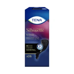 Tena Silhouette Noir Proteggi Slip per perdite urinarie molto leggere colore nero 26 pezzi