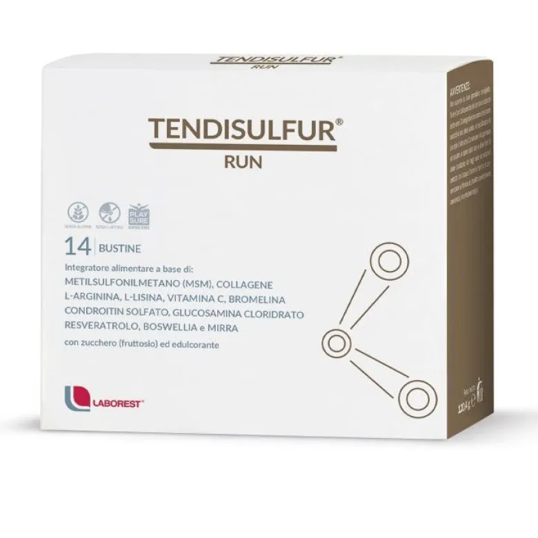 Tendisulfur Run 14 Bustine - Integratore per Articolazioni