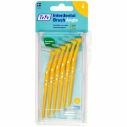 Tepe Angle Giallo Scovolino Angolato Per Pulizia Interdentale Misura Iso 4 Filo 0,7 Mm 6 Pezzi