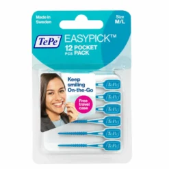 Tepe Easypick Scovolini Blu M/L Per Spazi Interdentali Medi O Larghi 12 Pezzi