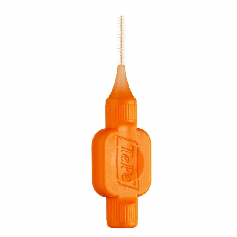TePe Original Arancione Scovolino Per Pulizia Interdentale Misura ISO 1 filo 0,45 mm 6 Pezzi