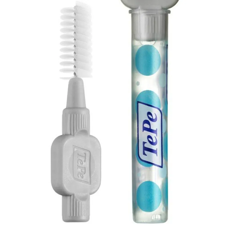 TePe Original Grigio Scovolino Per Pulizia Interdentale Misura ISO 7 Filo 1,3 mm 6 Pezzi