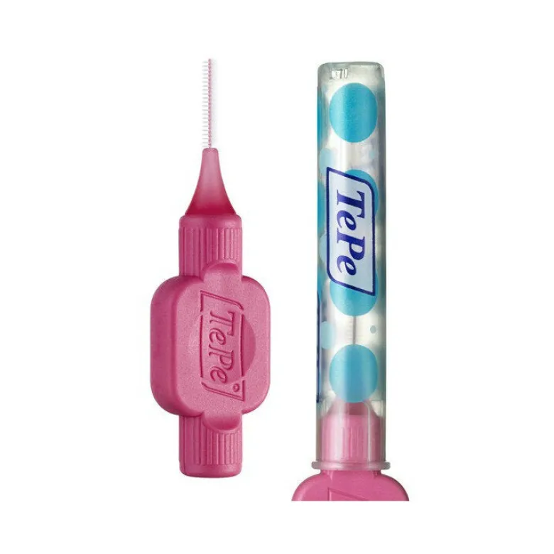 TePe Original Rosa Scovolino Per Pulizia Interdentale Misura ISO 0 Filo 0,4 mm 6 Pezzi