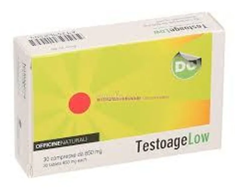 Testoage Low utile per svolgere azione tonica e di sostegno metabolico 30 compresse