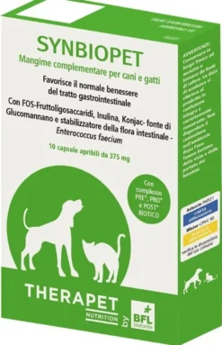 Therapet Synbiopet Cane e Gatto 10 Capsule