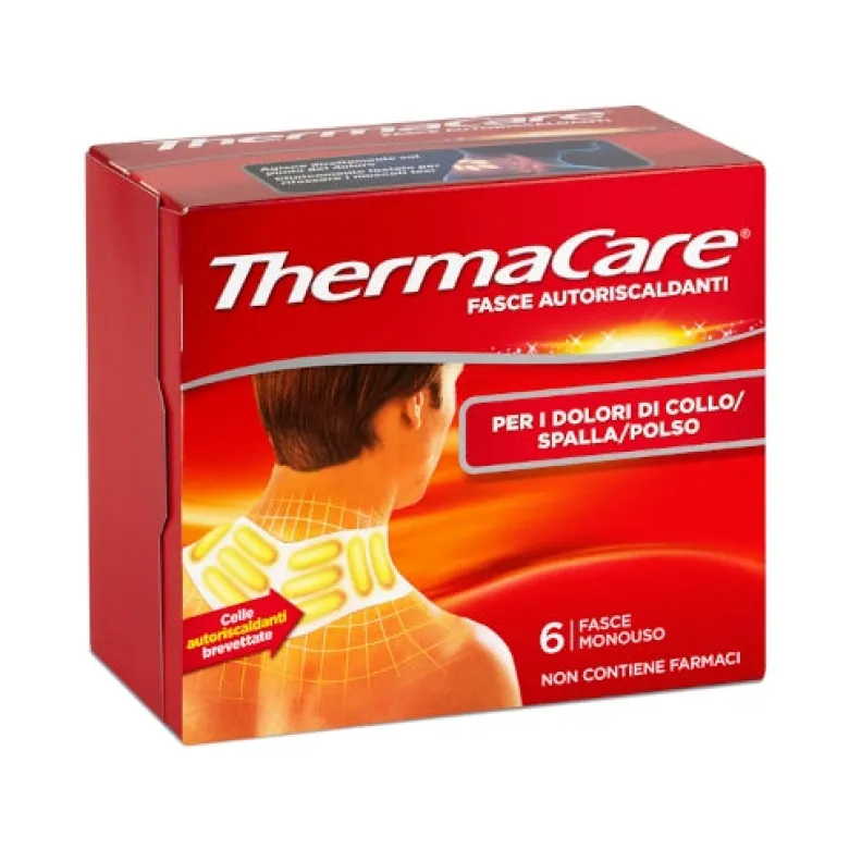 Thermacare Fascia Autoriscaldante Per Dolore Collo Spalla Polso 6 Fasce
