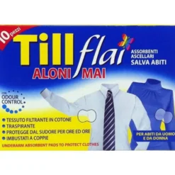 Till Flai Aloni Mai assorbenti ascellari salva abiti 10 pezzi