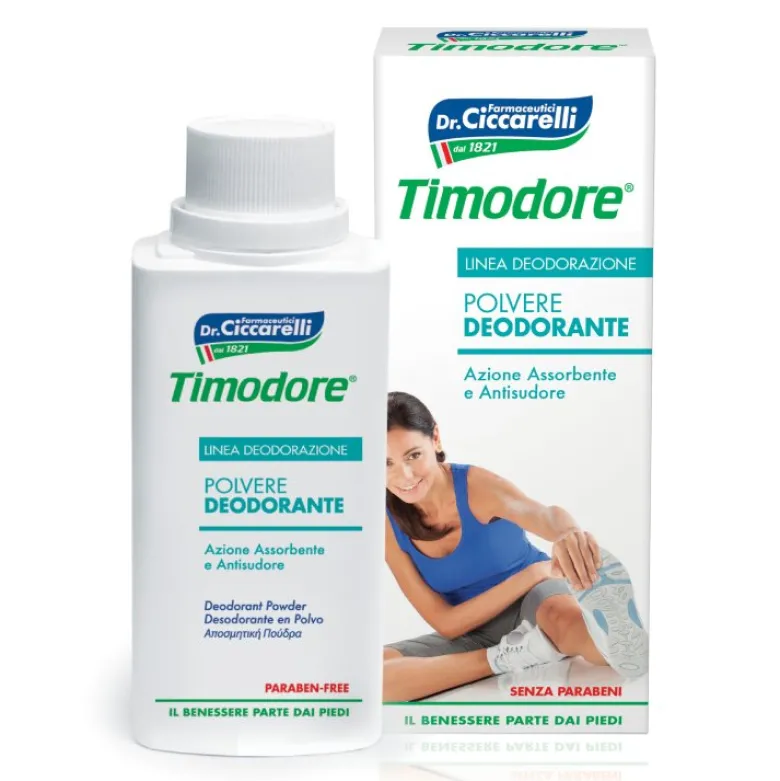 Timodore Polvere Deodorante 250g