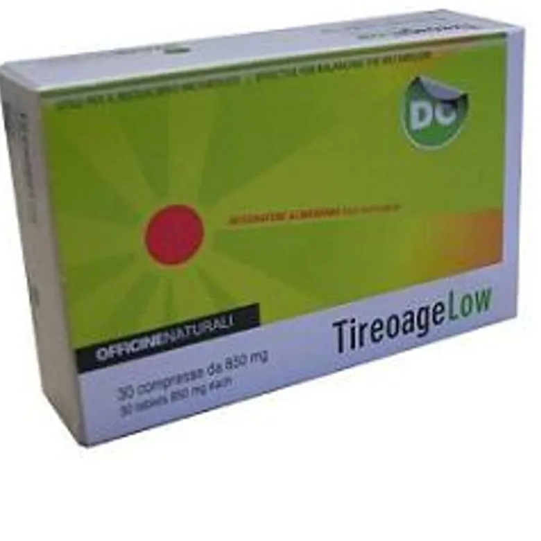 Tireoage Low utile per il riequilibrio metabolico 30 compresse