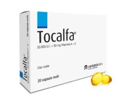Tocalfa 50000UI +50mg 20 capsule molli