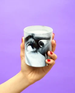 Toiletpaper Candle Eye e Mouth Fico & Lavanda 200g