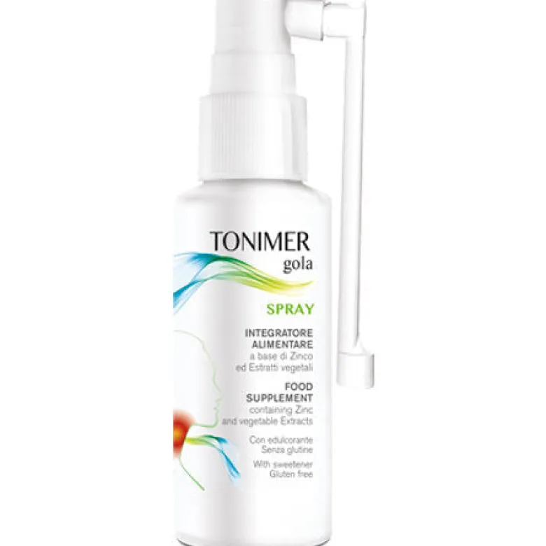 Tonimer Gola Spray Integratore Alimentare A Base Di Zinco 15ml