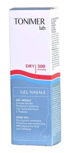 Tonimer Lab Dry 300 Gel Nasale per le mucose secche 15ML