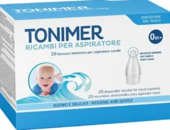 Tonimer Ricambi Per Aspiratore Nasale 20 Beccucci Monouso