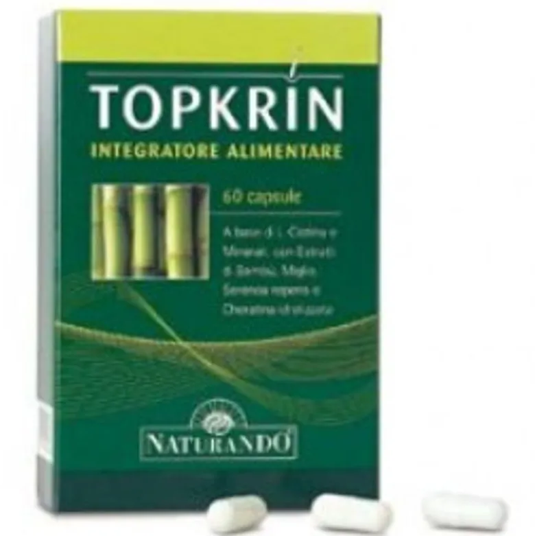 Topkrin integratore per capelli 60 capsule