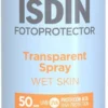 Transparent Spray Wet Skin Spf50 250 ml