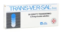 TRANSVERSAL cerotti transdermici 6 mm 3,75 mg acido salicilico 20 pz