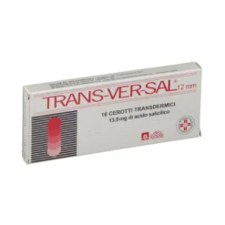 TRANS-VER-SAL cerotti transdermici 12 mm 13,5 mg acido salicilico 16 pz