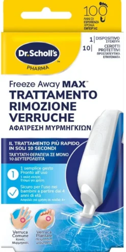 Trattamento Rimozione Verruche Scholl Freeze Away Max