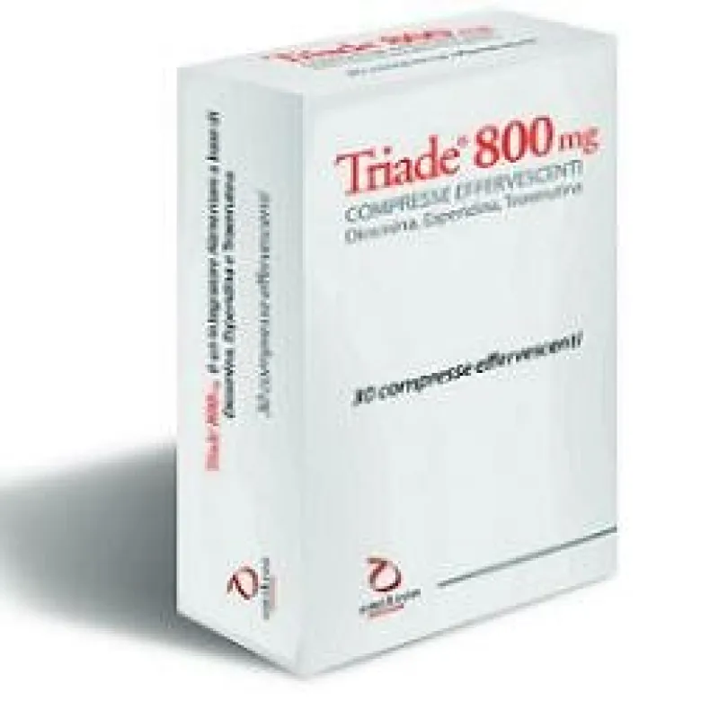 Triade 800mg integratore alimentare 30 compresse effervescenti