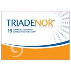 Triadenor 16 compresse deglutibili doppio strato a rilascio modificato