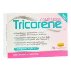 Tricorene per i capelli della donna 30 compresse