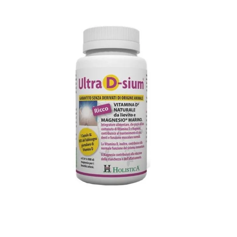 Ultra D-sium vitamina D naturale 60 capsule