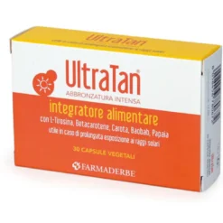 Ultra Tan utile per la pelle all'esposizione solare 30 capsule