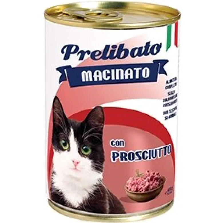 Unipro Gatto Prelibato Macinato Prosciutto 400g