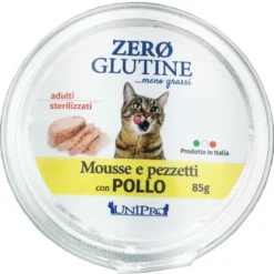 Unipro GattoZero Glutine Con Pollo 85g