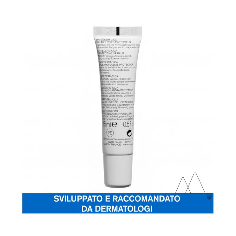 Uriage Bariederm Cica-Levres Crema Labbra Protettiva 15ml