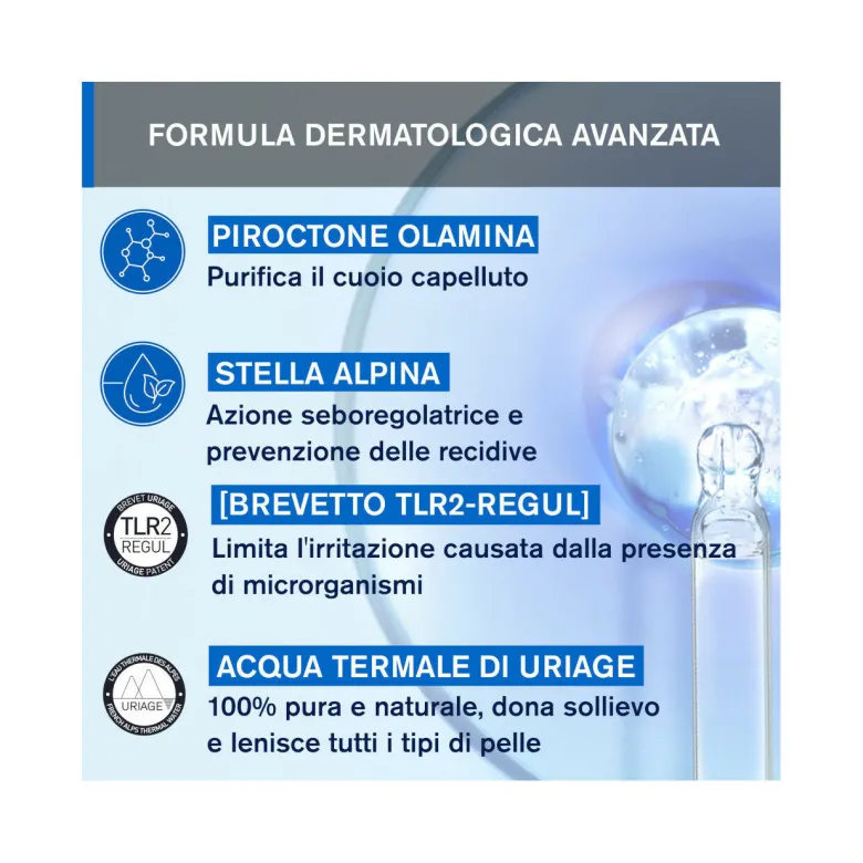 Uriage DS Hair Shampoo Delicato Riequilibrante 500ml