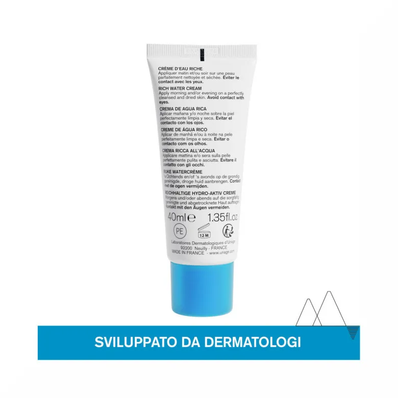 Uriage Eau Thermale Crema ricca all'acqua 40ml