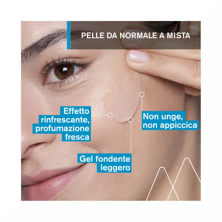 Uriage eau thermale gel idratante all’acqua pelle normale o mista 40ml