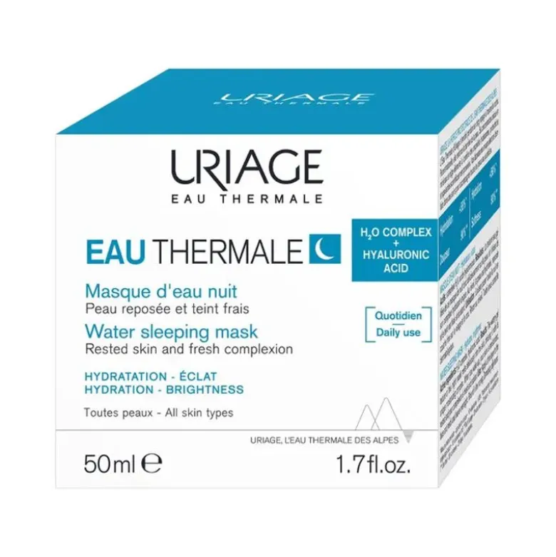 Uriage Eau Thermale Maschera Notte Idratante All'Acqua 50ml