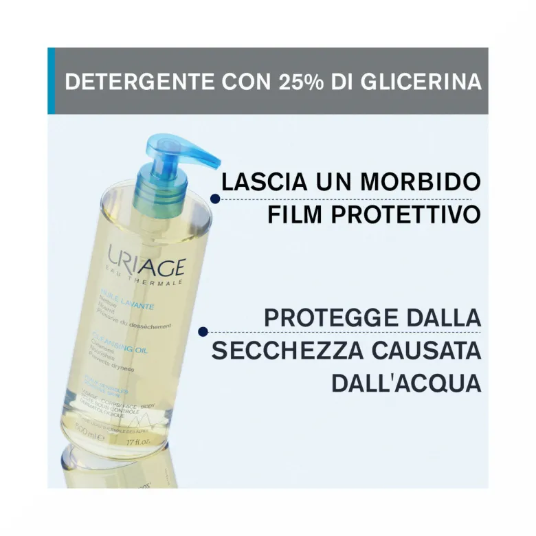 Uriage Eau Thermale Olio Detergente 500ml
