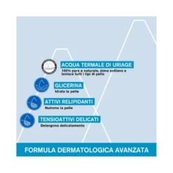 Uriage Gel Detergente Dermatologico Extra-ricco 1 Litro