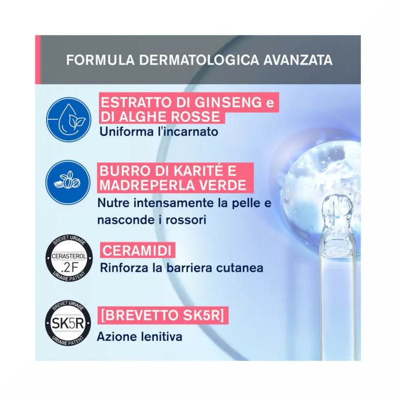 Uriage Roseliane crema anti-arrossamento ricca 50ml