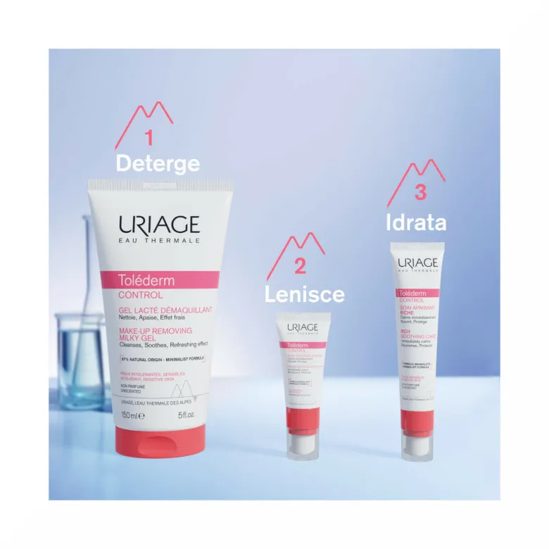 Uriage Toléderm Control Crema Lenitiva Ricca 40ml