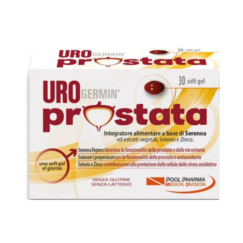 Urogermin Prostata 30 Soft Gel: Supporto Naturale Salute Uomo
