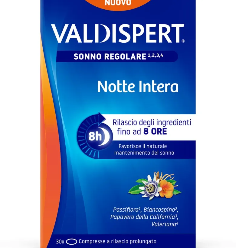 Valdispert Notte Intera 30 Compresse a Lento Rilascio