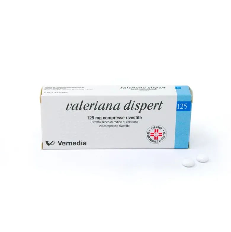 Valeriana Dispert Ipnotico e Sedativo 20 compresse 125mg