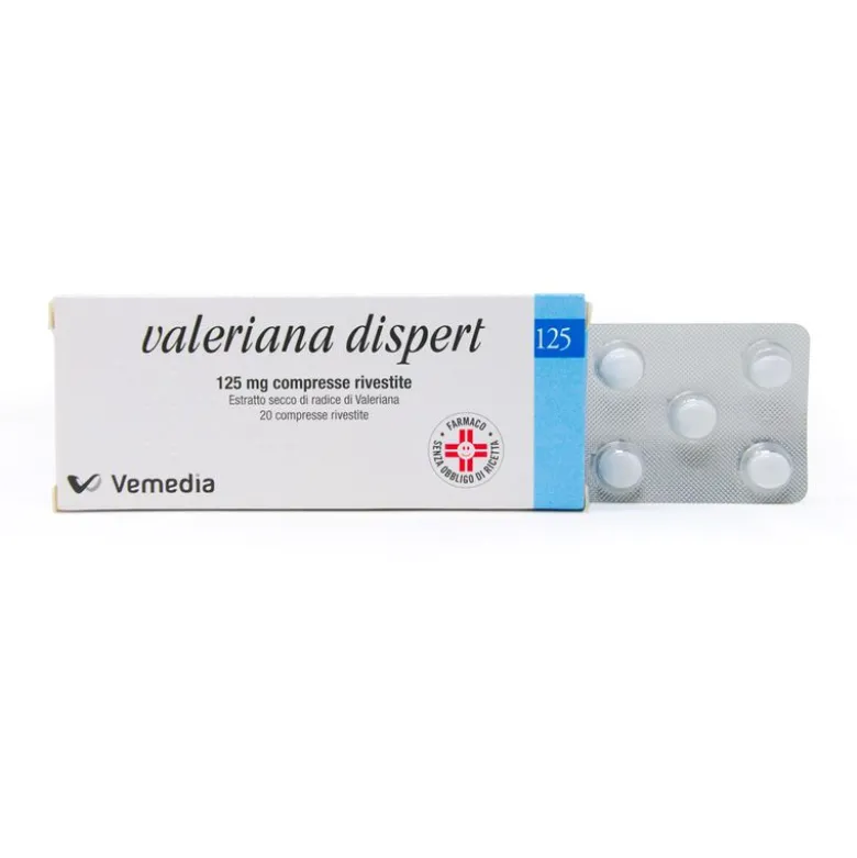 Valeriana Dispert Ipnotico e Sedativo 20 compresse 125mg