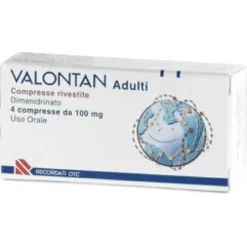 Valontan 4 Compresse Rivestite 100 Mg