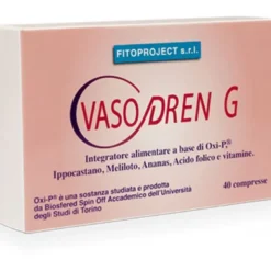 Vasodren G integratore alimentare utile come antiossidante e per la circolazione 40 compresse