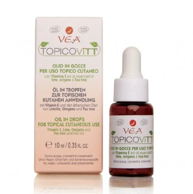Vea Topicovitt olio in gocce emolliente per la cute 10ml